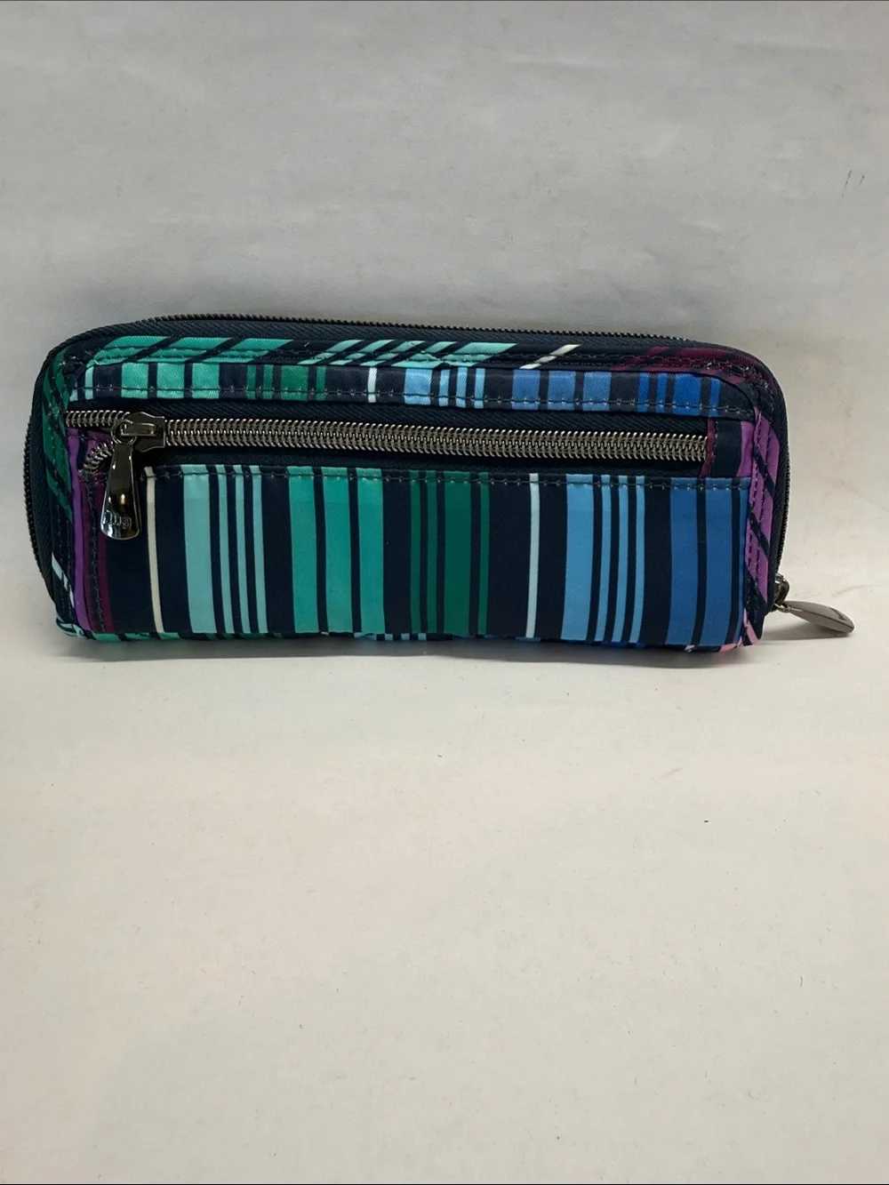 lug Striped Blue Teal Pink Wallet
